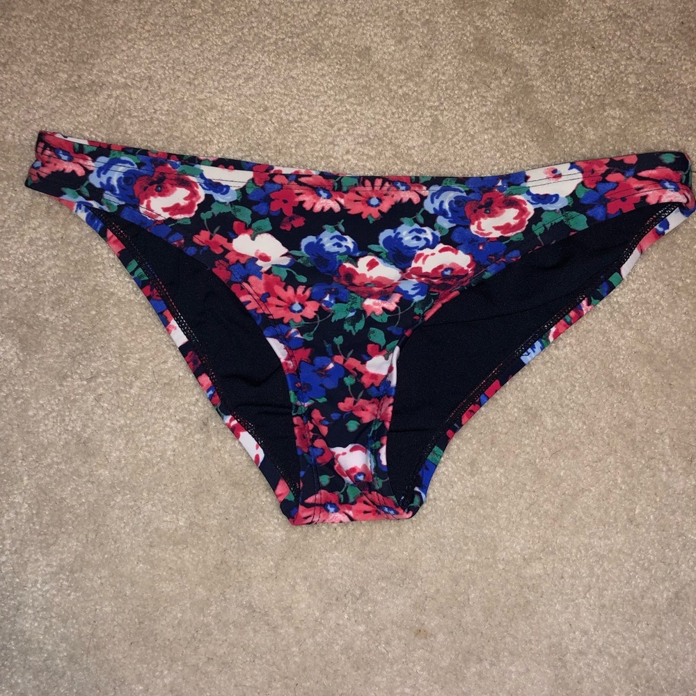 Floral Bikini Bottoms Sz Small